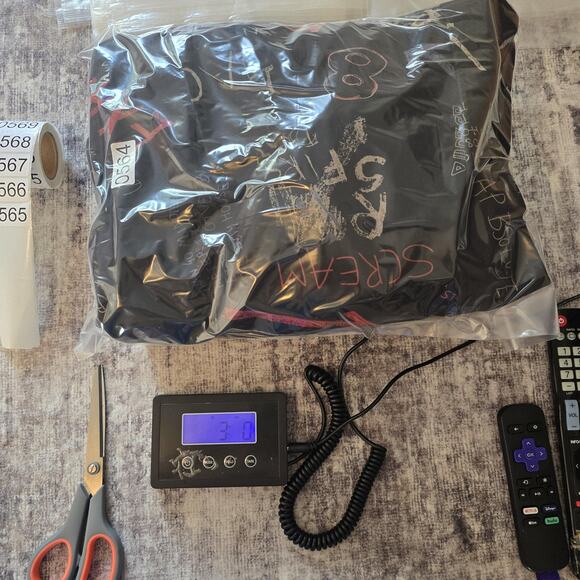 America Jacket Mens Large Black Hooded Parka Full Zip All Over Print Graphic - Picture 7 of 7